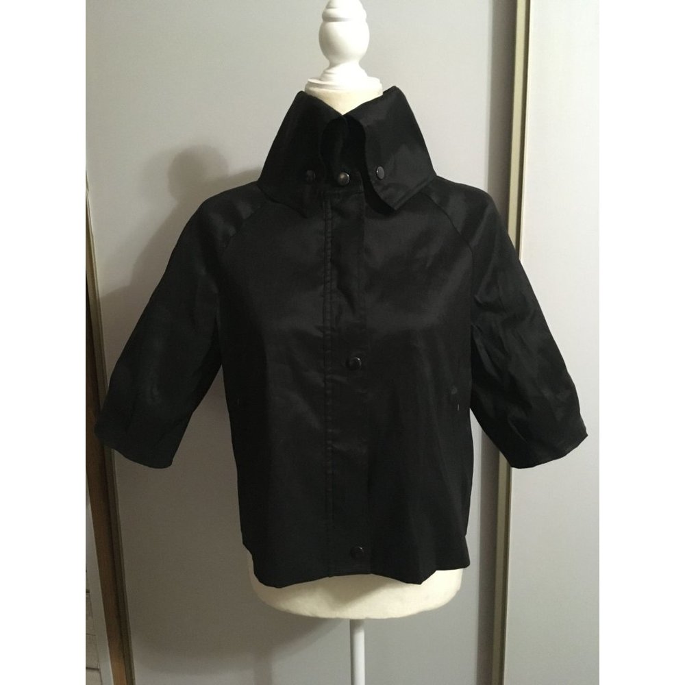 Samuel Dong Medium Black Classic Statement City Business Retro Pin Up Jacket